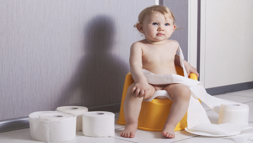 baby on Potty Training